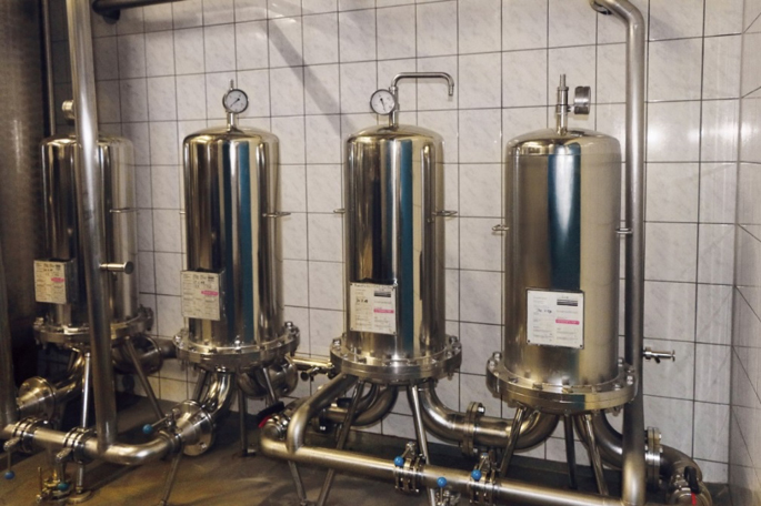 Image 3: 8-place PF-EG filter housings equipped with 30" LifeTec filter elements for water treatment